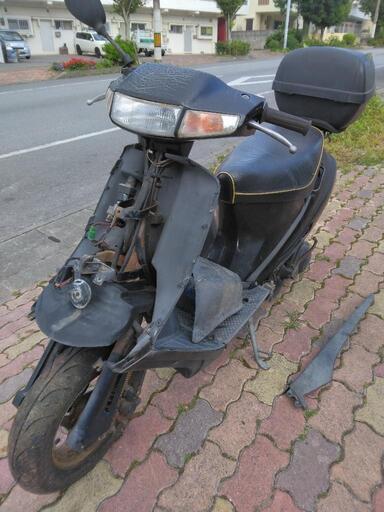 アドレスV100現状、ジャンク品CE11A