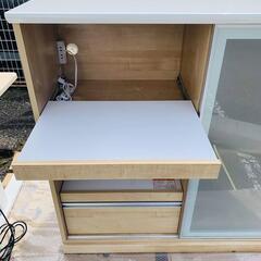 大型引き戸ハイカウンター 幅120cm 日本製