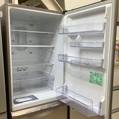 MITSUBISHI/三菱 3ドア冷蔵庫 370L 自動製氷機能付き MR-C37C-P 2018年 