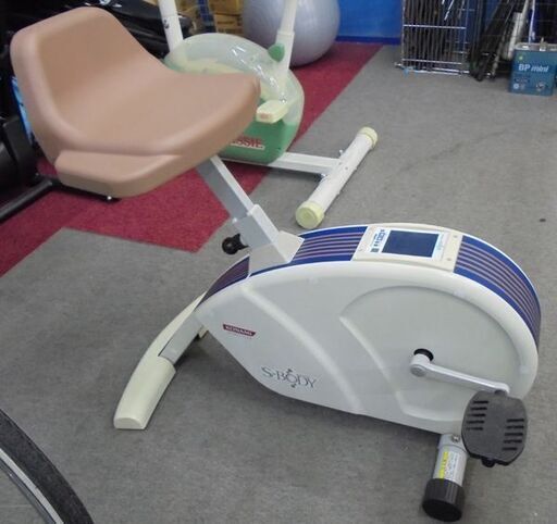 札幌白石区 コナミ S-BODY エアロバイク フィットネスバイク エクササイズ トレーニング 足を鍛える 本郷通店