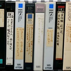 ☆ＶＨＳ　ビデオテープ（３６－２４）　８本セット  （古い映画・...