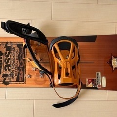 スノーボード、ビンディング、ケースセット