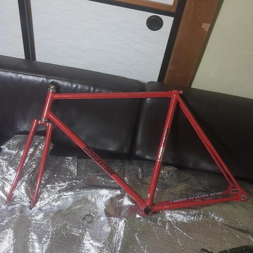 【NJS】ピストフレーム 競輪 ブリジストン ブリヂストンBRIDGESTONE