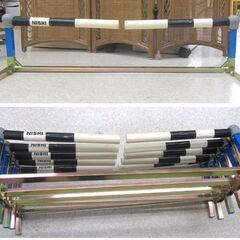 NISHI ミニハードル 5個 陸上競技トレーニング用 脚折りたたみ ニシスポーツ 札幌市北区屯田