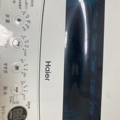 Haier 洗濯機　20年製造　21年購入5.5キロ未使用に近い