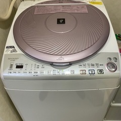 【引き渡し決定】SHARP 洗濯機　格安　ES-TX820 20...