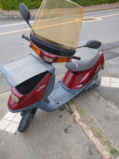 (お話中)ジョグポシェット　キャブ清掃\u0026軽整備済み！希望者にはリアキャリアとリアボックス付けます。