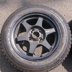 ブラックレーシング 14インチ アルミホイール