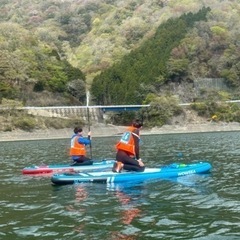 丹沢湖でサップ（SUP）終了しました。