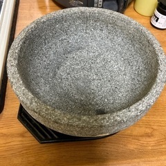 新品未使用、石焼きビビンバ石鍋　韓国で購入
