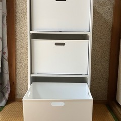 ３段BOX 引き出し付き