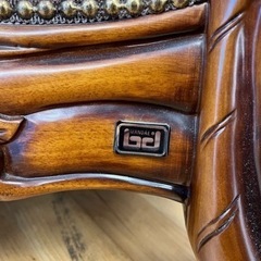 値下げしました。N439☆高級ロココ調西洋3Pソファ☆3Pソファ☆幅