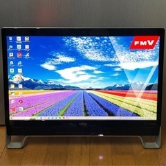 ジャンク品、23型液晶一体型PC  FH53/XD