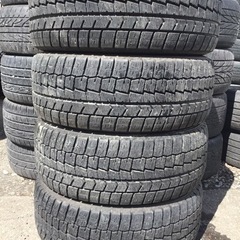 バリ溝 225/50R17 ダンロップ スタッドレスタイヤ 4本セット