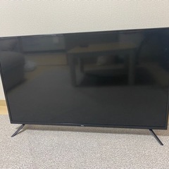 【売ります】　スマートテレビ　TCL製　40v