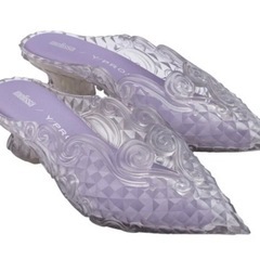 melissa y/project サンダル　透明　24 melissa y/project サンダル 透明 24