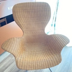 ラタン 椅子 ナチュラル 木製 チェア