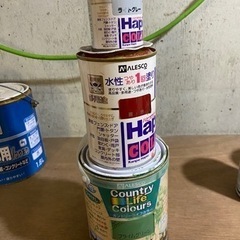 まとめ買いプレゼント　塗料　開封済み