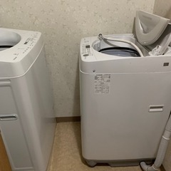 2016年　シャープ洗濯機　綺麗め