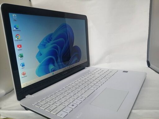 VAIOVJF151C01N美品薄型白SSDWIN11Office2021