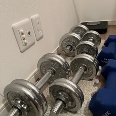 【セット価格】ベンチプレス / プレート計80kg / ダンベル　状態◎