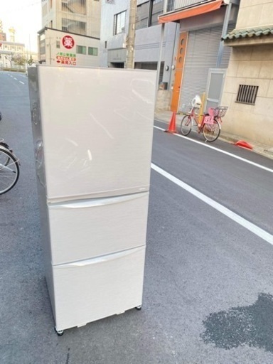 3枚ドア冷凍冷蔵庫㊗️大阪市内配送設置無料㊗️保証1ヶ月
