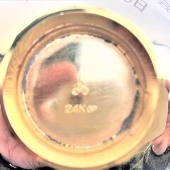  @ 黄金壱万円札 24K GP　ケース入り　金杯 24K GP 170g セット販売