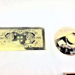  @ 黄金壱万円札 24K GP　ケース入り　金杯 24K GP 170g セット販売