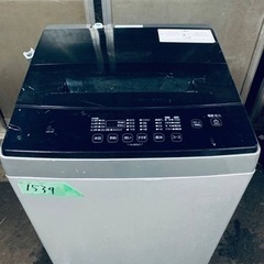 ✨2021年製✨1539番 アイリスオーヤマ✨電気洗濯機✨DAW...