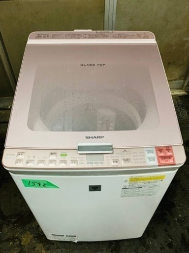 1542番 シャープ✨電気洗濯乾燥機✨ES-GX850-P‼️
