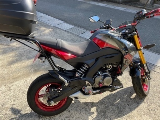 低走行 福岡 Z125pro 125cc Kawasaki Z125 PRO | スーパーネイキッド