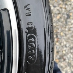 16インチアルミホイール、タイヤセット！軽バン装着！ドレスアップに！