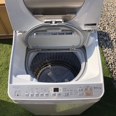 2017年シャープ 縦型洗濯乾燥機 5.5kg