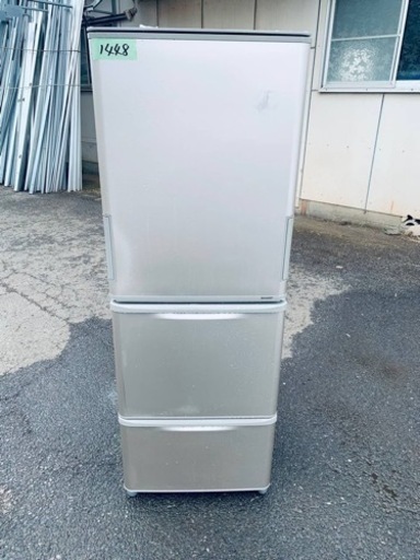 ✨2017年製✨1448番 シャープ✨冷凍冷蔵庫✨SJ-W352C-N‼️