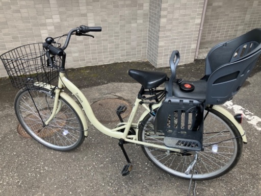 【取引中です】子供乗せ自転車　26インチ