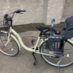 【取引中です】子供乗せ自転車　26インチ