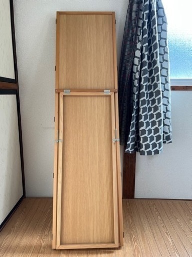 美品　三面鏡　姿見　全身鏡