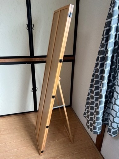 美品　三面鏡　姿見　全身鏡