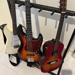 ギター　3本　プラス付属品