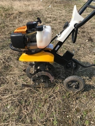 耕運機 畑仕事に大活躍。 高品質 