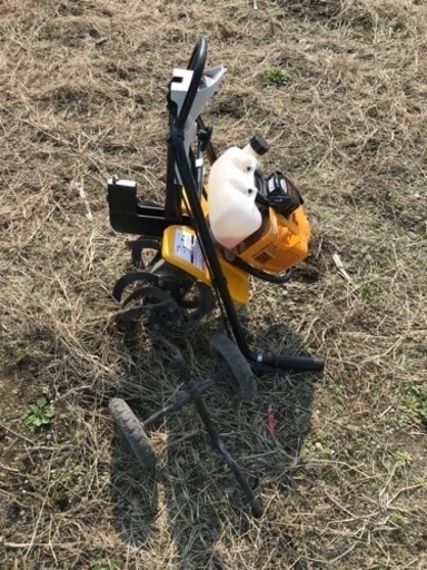 耕運機 畑仕事に大活躍。