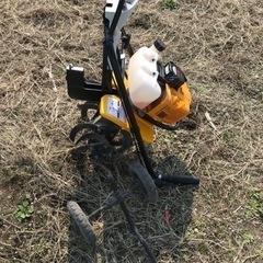 耕運機　　畑仕事に大活躍。