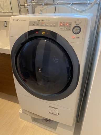 持って行けます‼️ドラム式電気洗濯乾燥機 2018年製 JET ES-