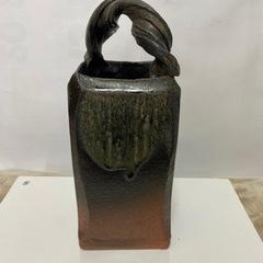【ネット決済】陶製　花瓶　中古