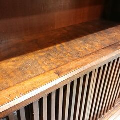 お買い得品！九州民芸｜水目桜｜縦格子サイドボード