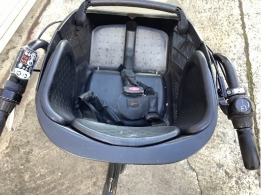 22ブリヂストン新機種電動アシスト自転車angelino20インチブラック