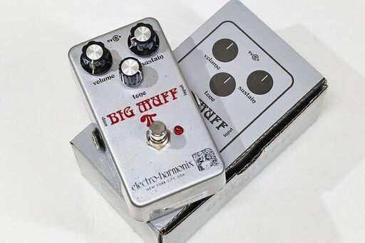 【苫小牧バナナ】Electro-Harmonix Rams Head Big Muff Pi ラムズヘッド ビッグマフ パイ エフェクター 動作品 元箱付き♪