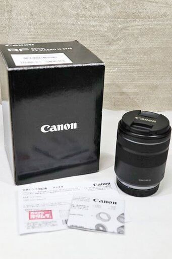 【苫小牧バナナ】◇USED品◇Canon/キヤノン RF85mm F2 MACRO IS STM 単焦点レンズ 元箱付き 美品 動作品♪