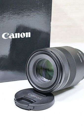 【苫小牧バナナ】◇USED品◇Canon/キヤノン RF85mm F2 MACRO IS STM 単焦点レンズ 元箱付き 美品 動作品♪