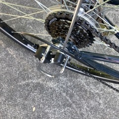 鍵付きオートライト　半年利用　26インチ クロスバイク 自転車